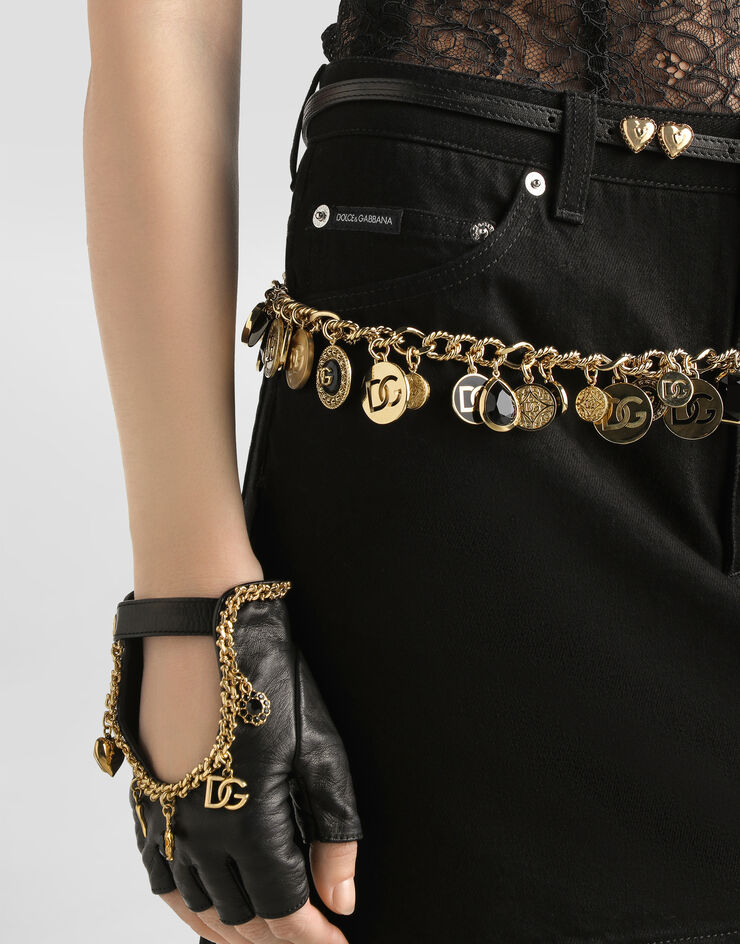 Dolce & Gabbana Denim miniskirt Multicolor F4CX1DG8NC2