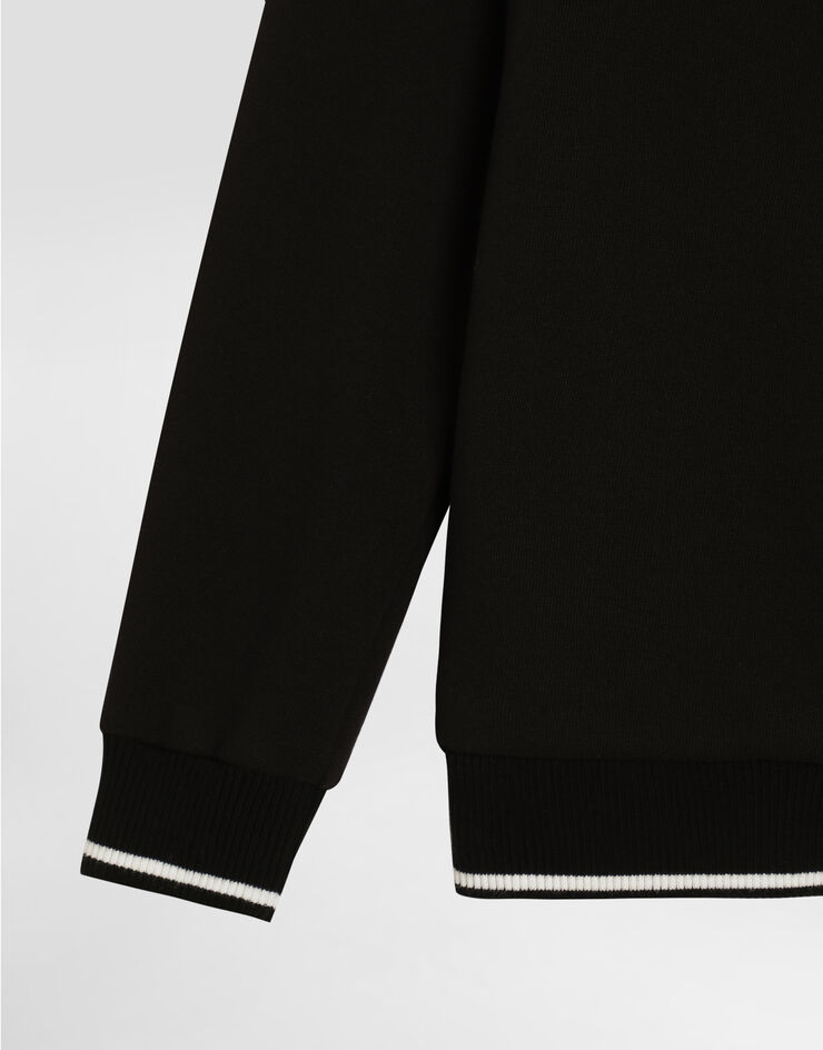 Dolce & Gabbana Bandanna-print hoodie Black L4JWKGG7OK1