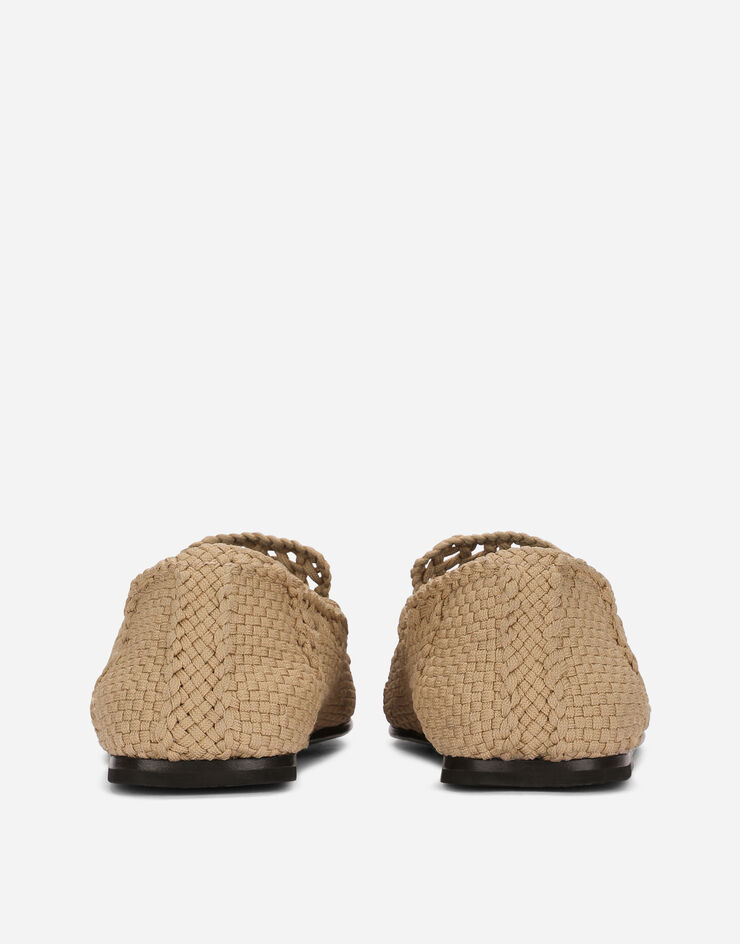 Dolce & Gabbana Crochet slippers Brown A50523AJ183