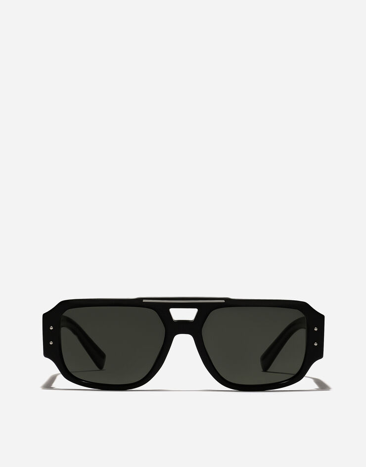 Dolce & Gabbana DNA サングラス ブラッシュドブラック VG448AVP09A