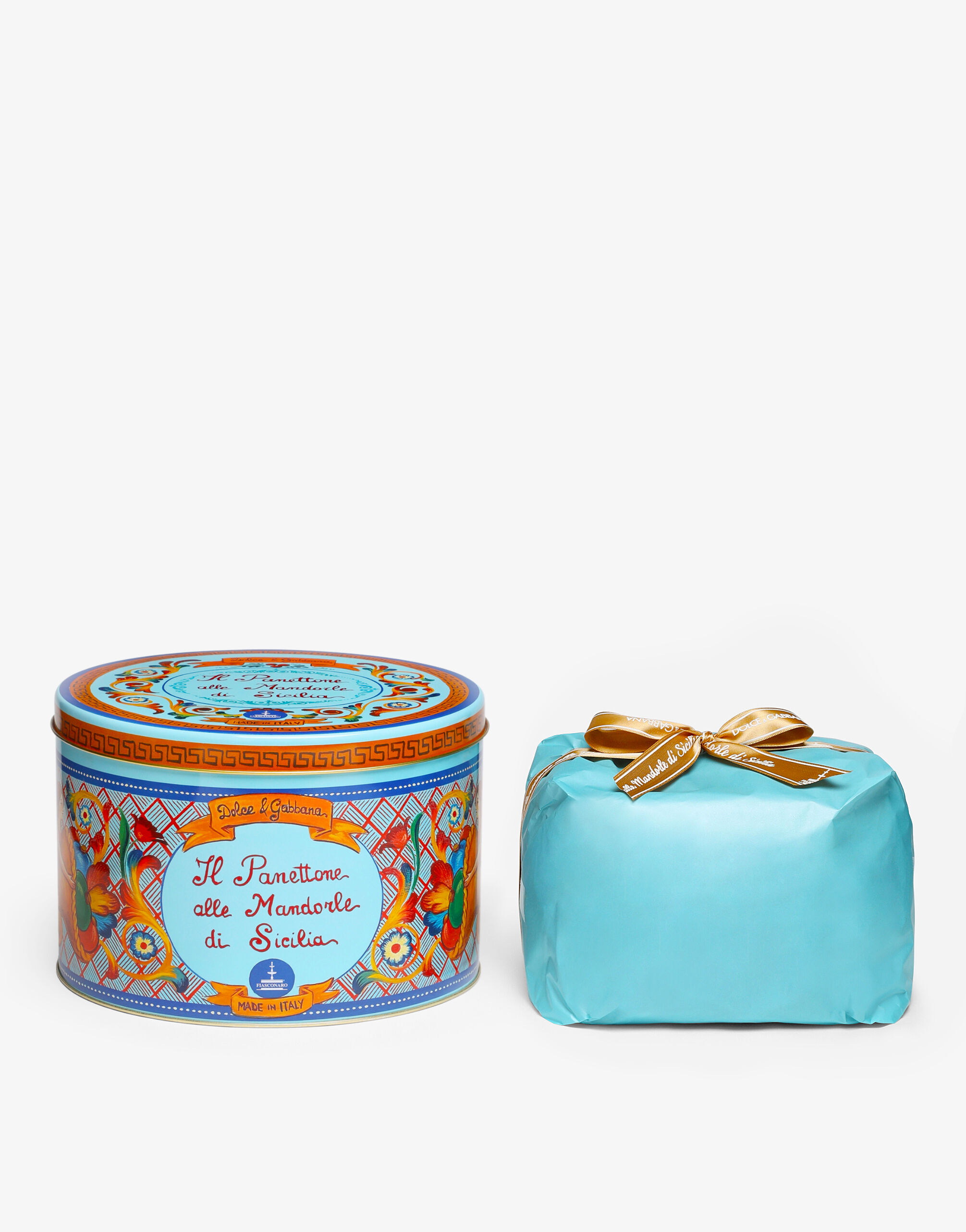 Sicilian Almond Panettone 1kg blue box | Dolce&Gabbana®