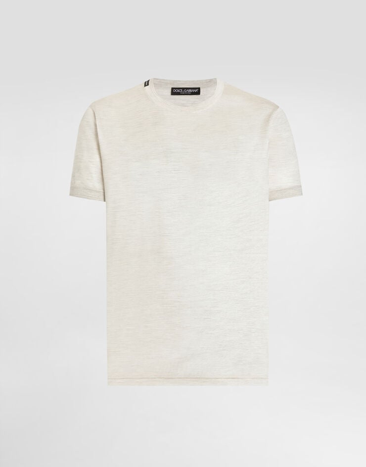 Dolce & Gabbana Silk t-shirt Multicolor G8ST1TG7P0F