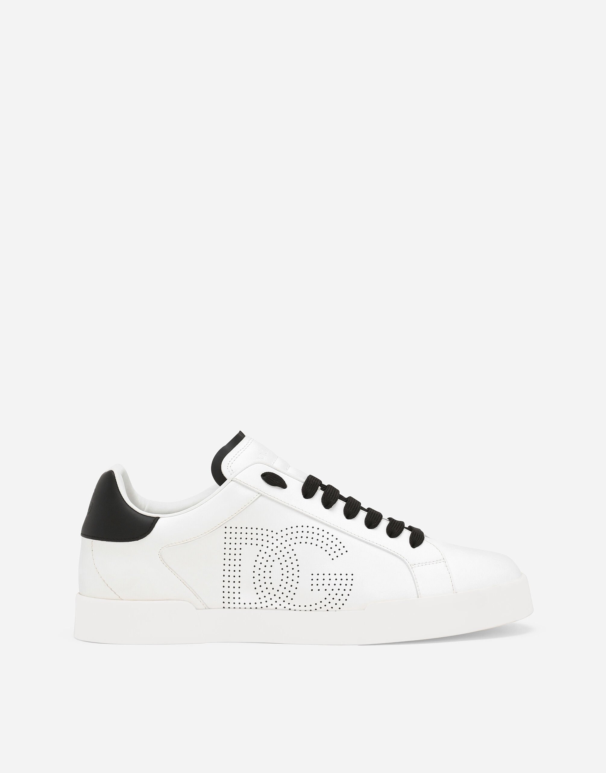 Dolce & Gabbana Calfskin Portofino sneakers White G8RN8TG7M2X