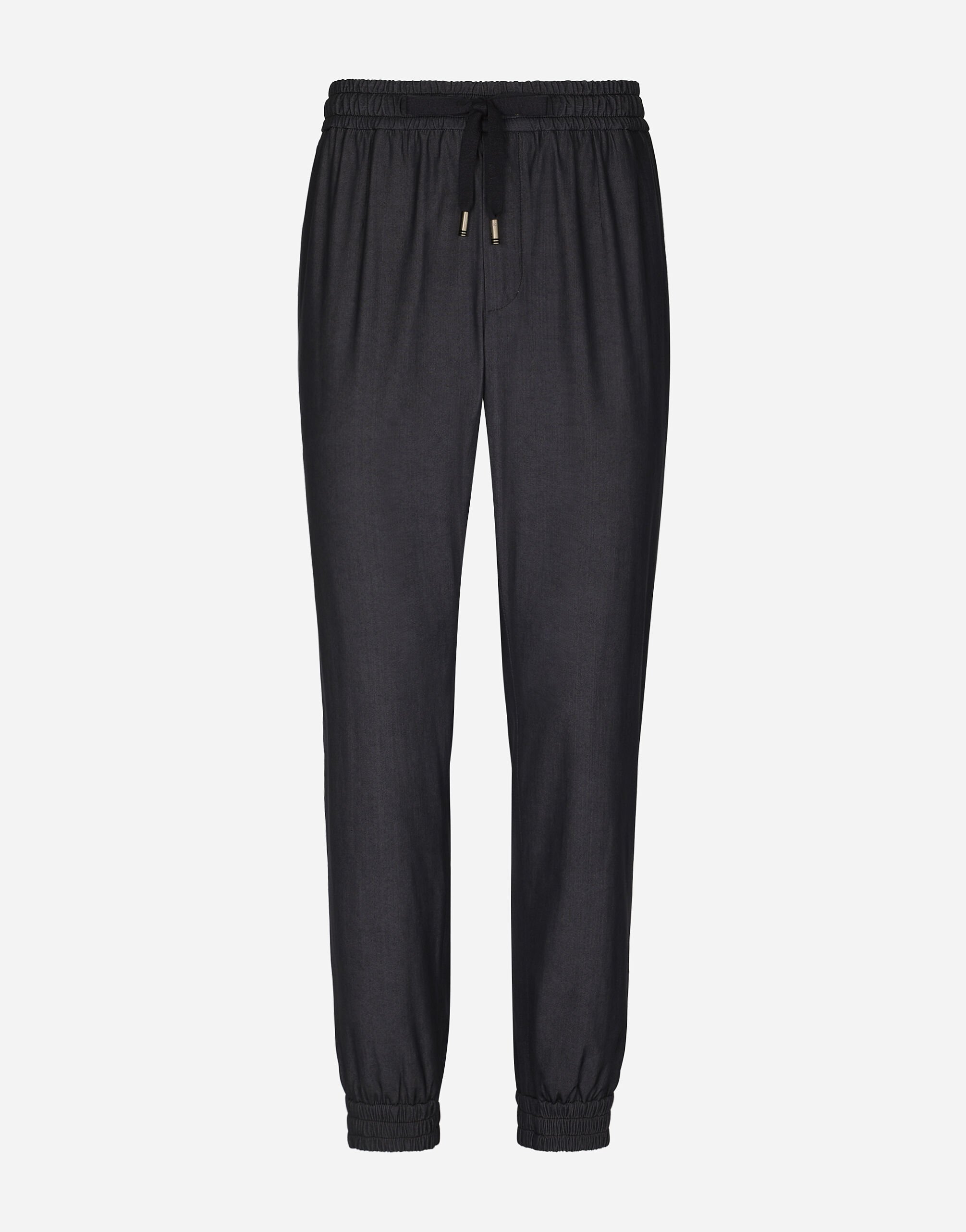 Dolce & Gabbana Virgin wool jogging pants Blue G2QS6TFU4LF