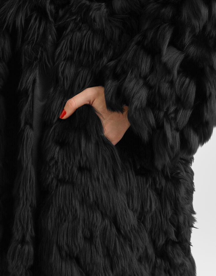 Dolce & Gabbana Shearling coat Dolce & Gabbana Shearling coat Black F0X0SFGDD7S