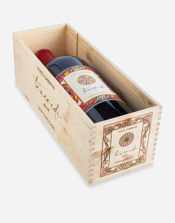 Dolce & Gabbana TANCREDI 2019 - Terre Siciliane IGT Rosso (Mathusalem 6L) Wooden box Multicolor PW0419RES06