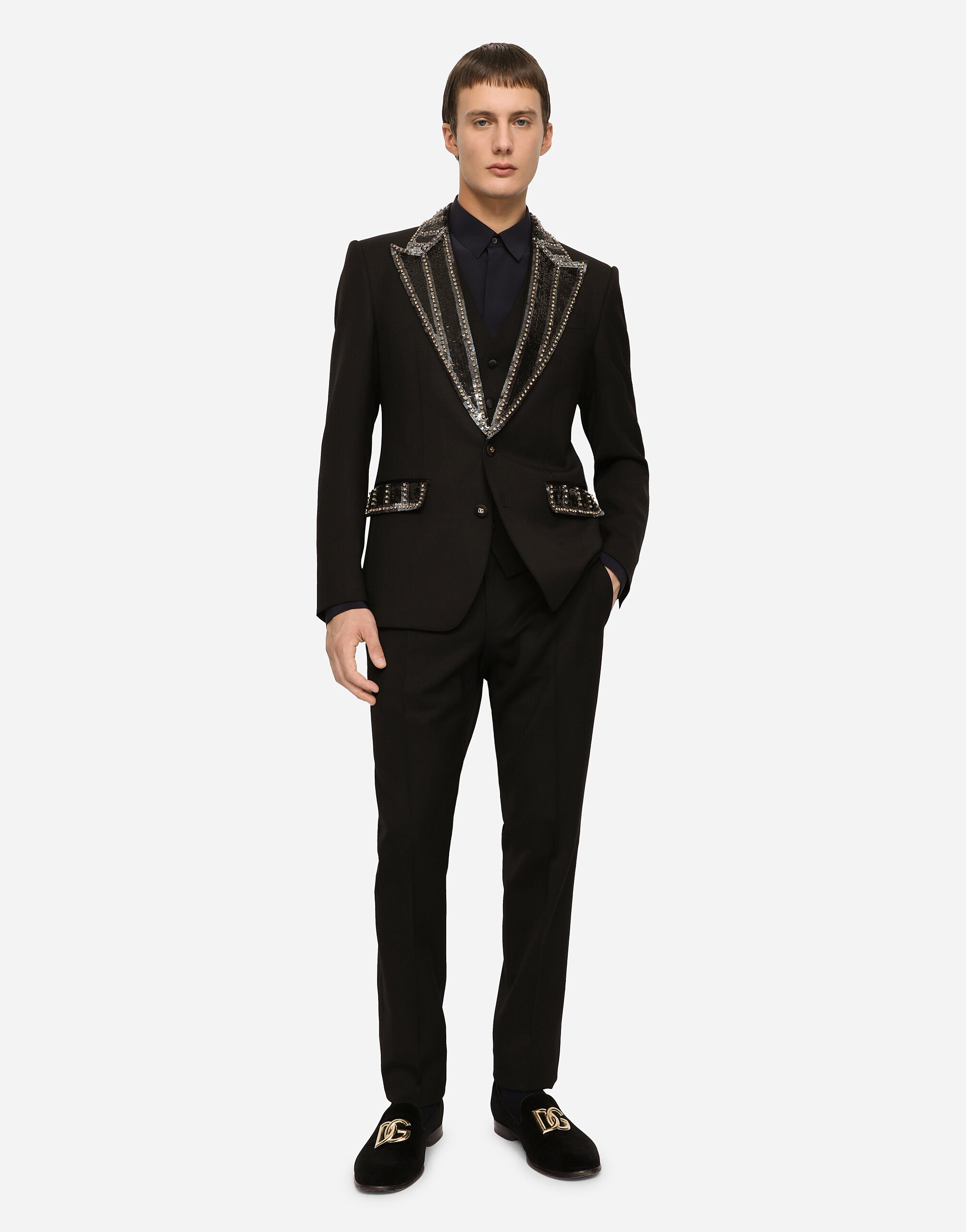 Dolce gabbana suit mens hot sale
