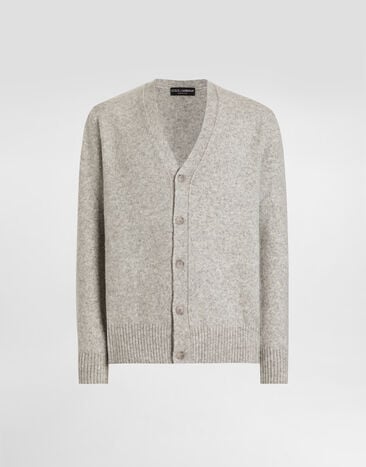 Dolce & Gabbana Cardigan with buttons Grey GXV76TJFMIM
