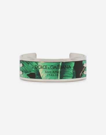 Dolce & Gabbana Pulsera rígida «Banano» Plateado WNQ5S2W1111