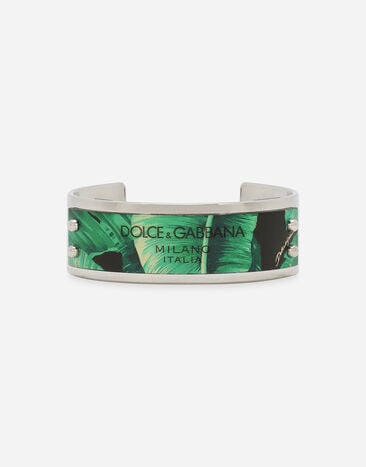 Dolce & Gabbana Rigid “Banano” bracelet Black BJ0820AP599