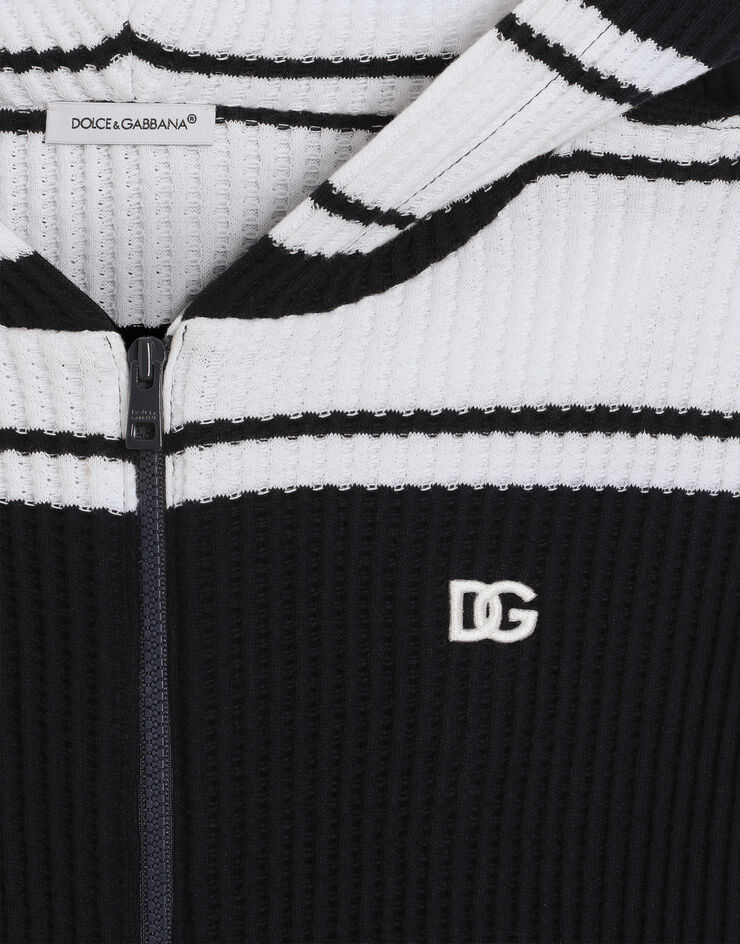 Dolce & Gabbana Striped cotton sweatshirt Dolce & Gabbana Striped cotton sweatshirt Multicolor L4JWMWFB7DP