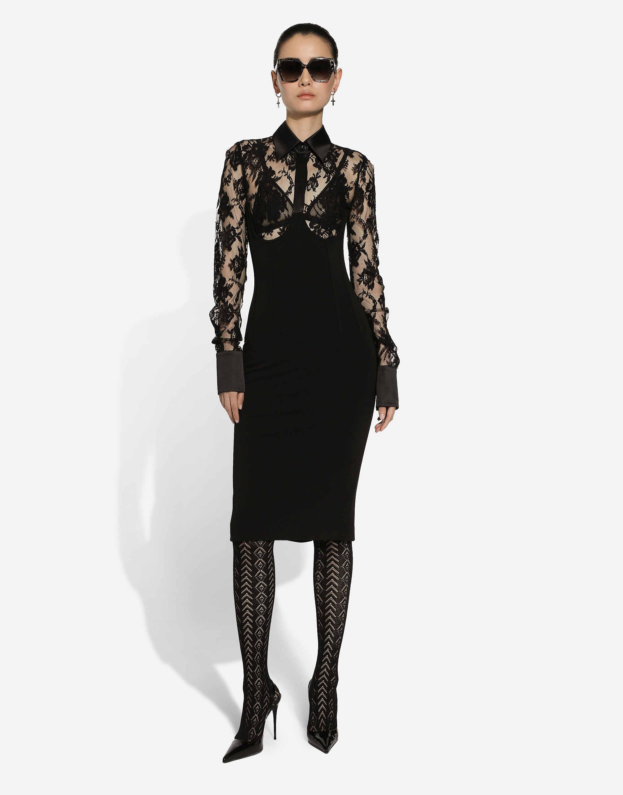 Robe noire dolce gabbana new arrivals