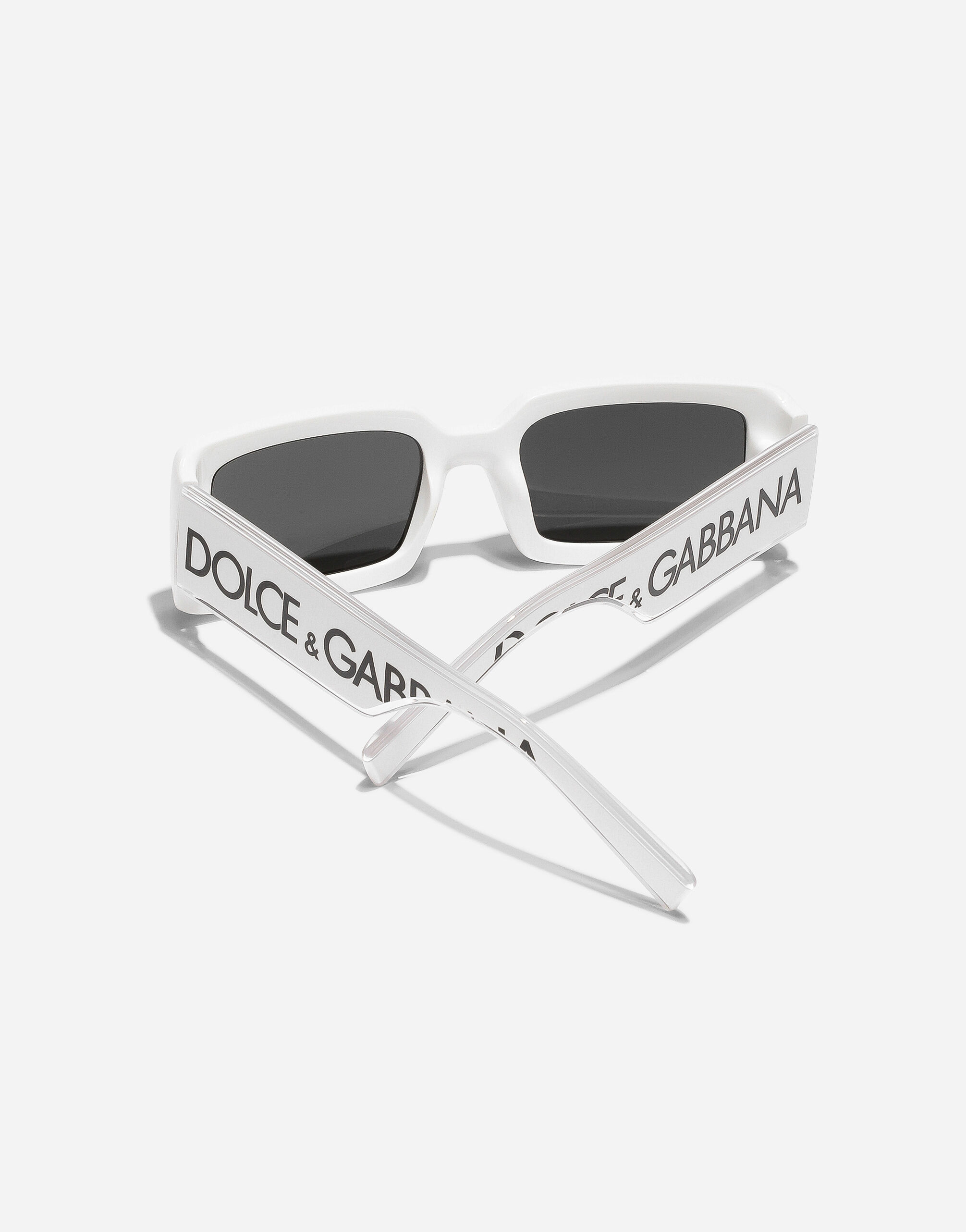 Dolce gabbana sales white sunglasses