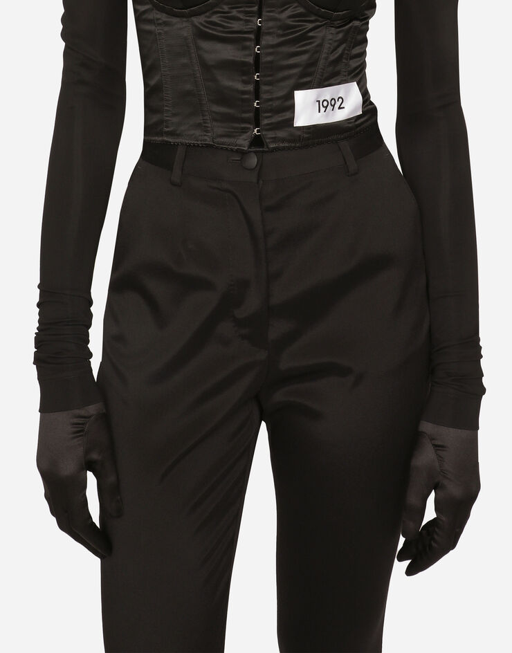 Dolce & Gabbana KIM DOLCE&GABBANA Cady pants Black FTCXCTFURLE