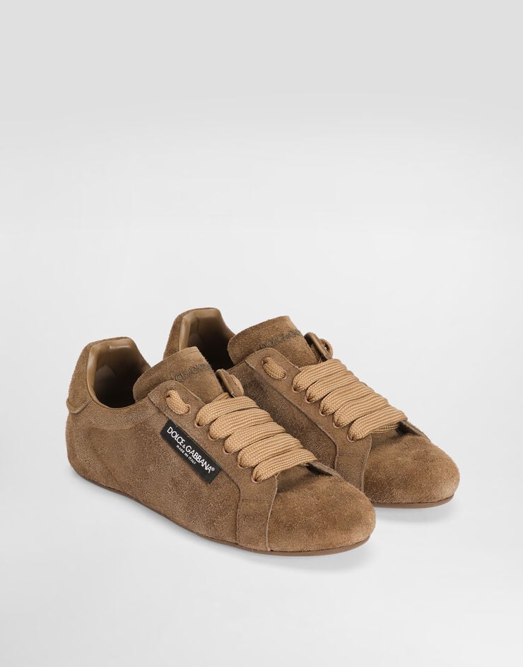 Dolce & Gabbana Split leather portofino soft Dolce & Gabbana Split leather portofino soft Brown CS2471A0981