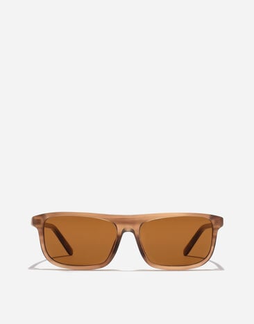 Dolce & Gabbana DG Everyday Sunglasses Transp brown on striped brown VG4009VP173