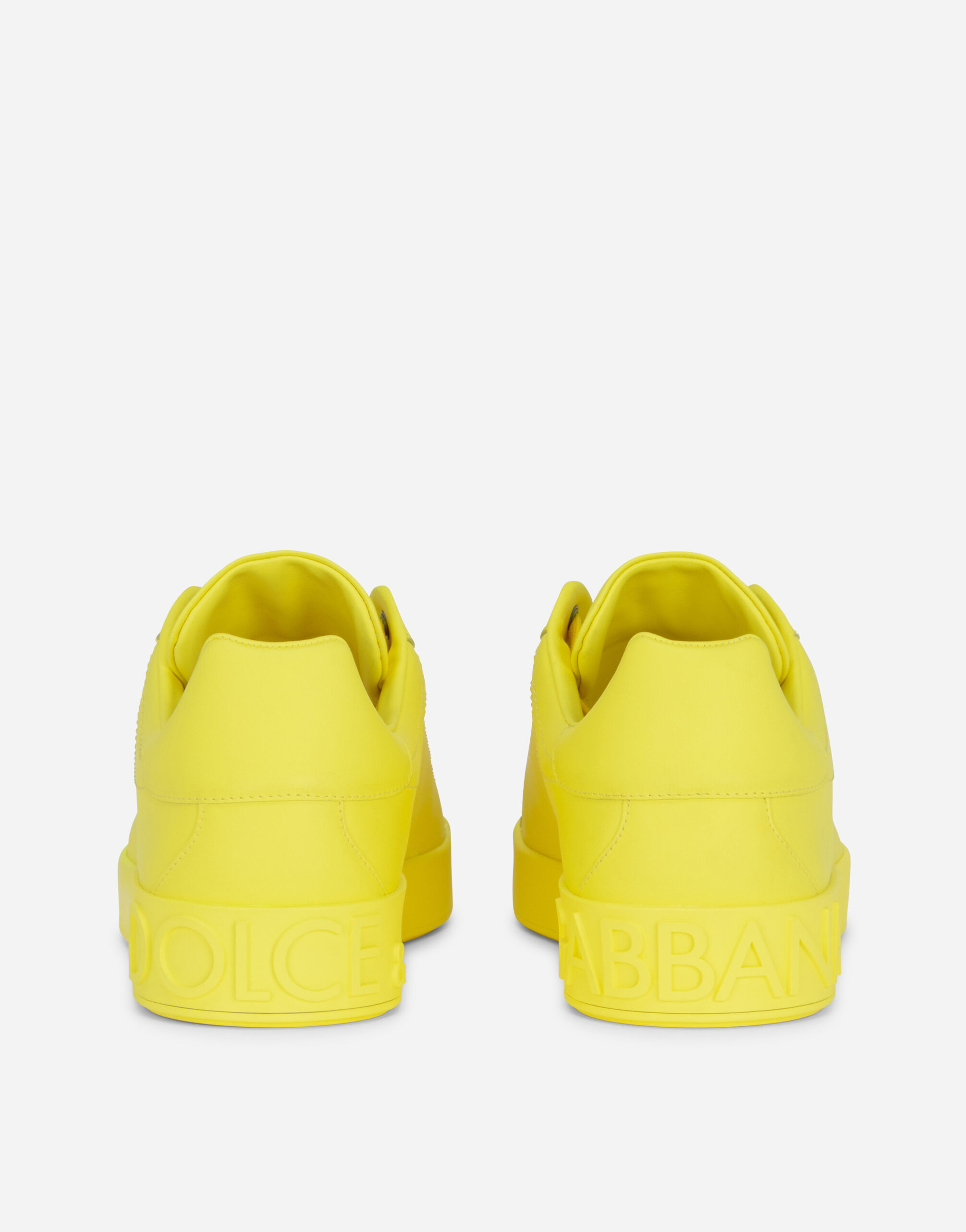Yellow dolce cheap gabbana sneakers