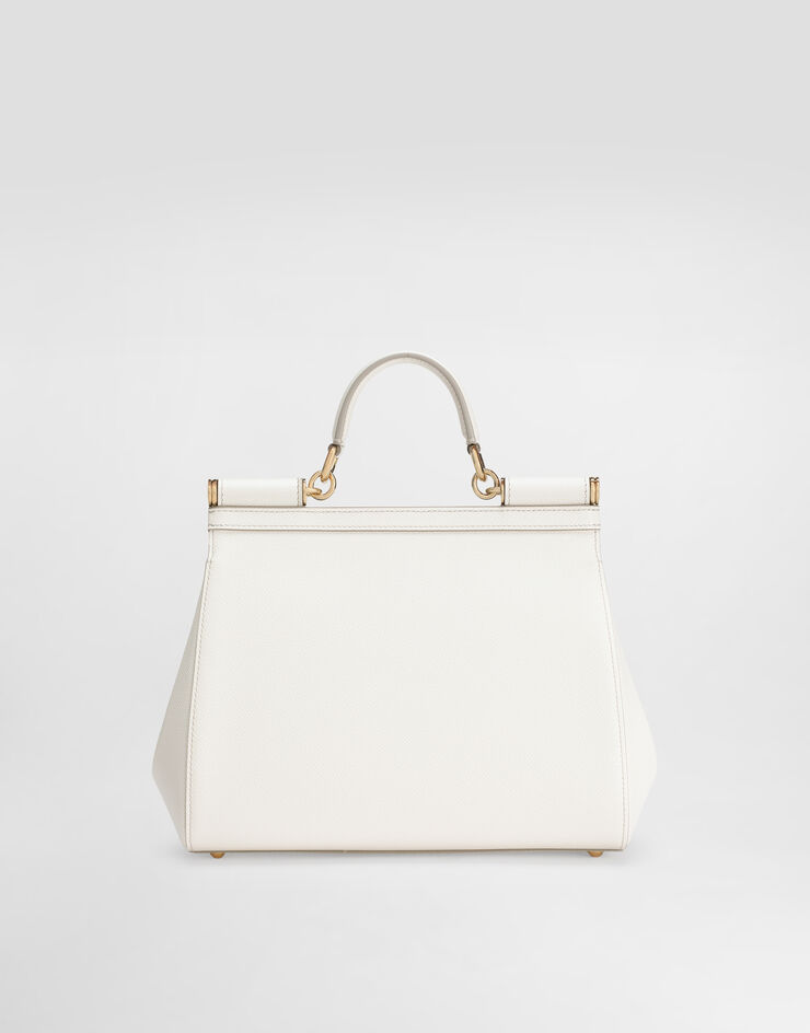 Dolce & Gabbana Bolso de mano Sicily grande BLANCO BB6002A1001