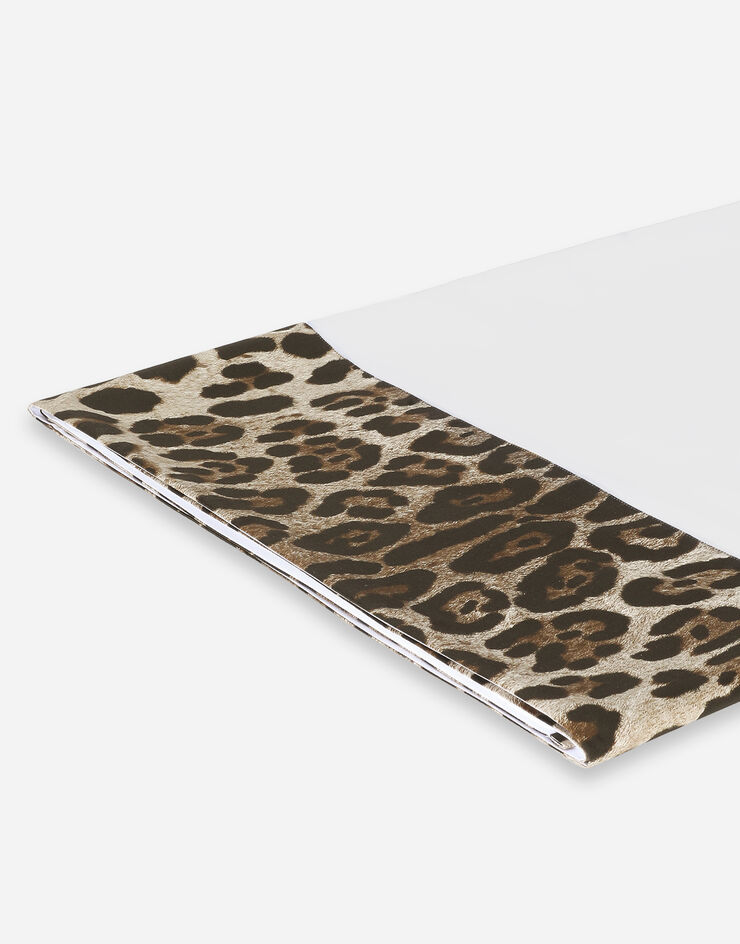 Dolce & Gabbana Cotton Sateen Flat Sheet Multicolor TCE047TCAKF