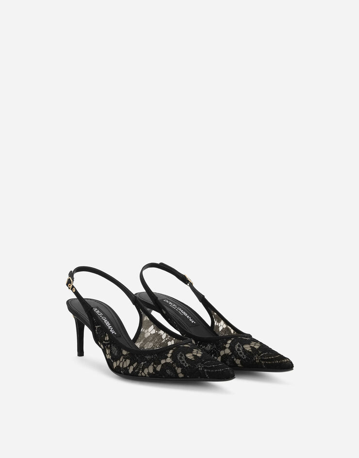 Dolce&Gabbana Lace slingbacks Black CG0639AT467