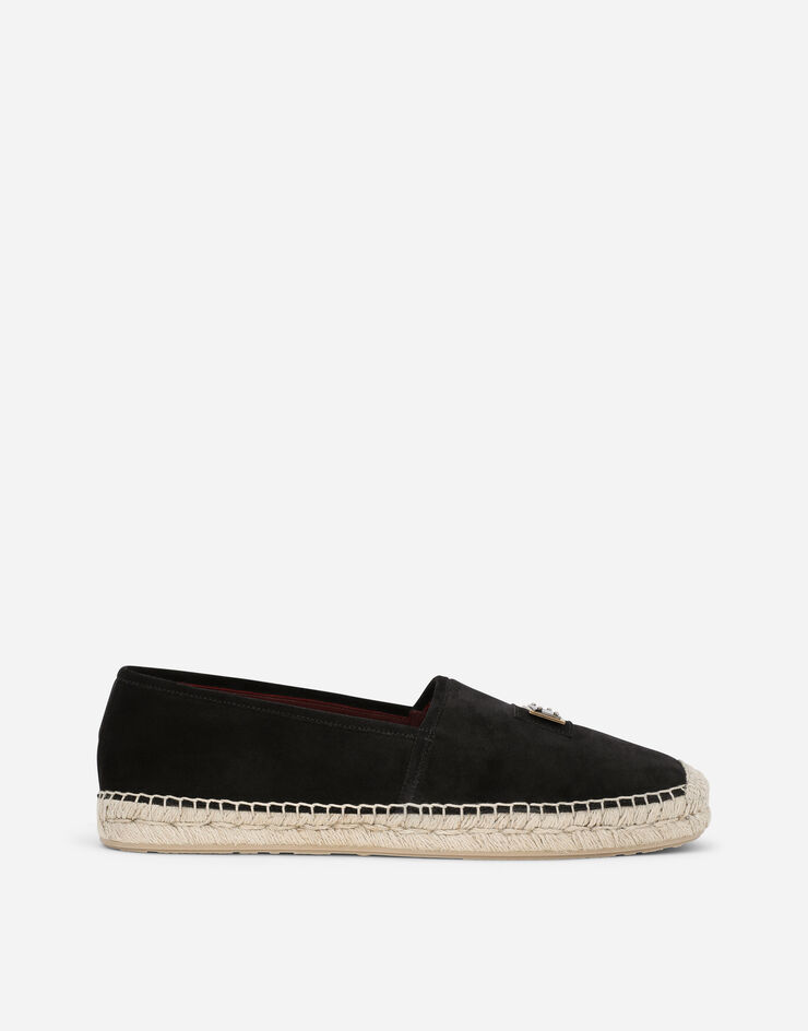 Espadrilles En Daim Bleu Pour Homme Frau - Semelle Corde, Intérieur Mousse Mémoire, Fabriqué En Italie