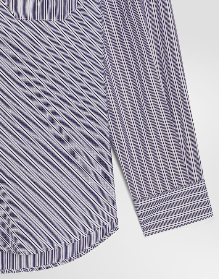 Dolce & Gabbana Striped poplin shirt Multicolor L45S13FR532