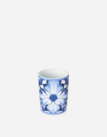Dolce & Gabbana Porcelain Water Glass Multicolor TCB031TCA38