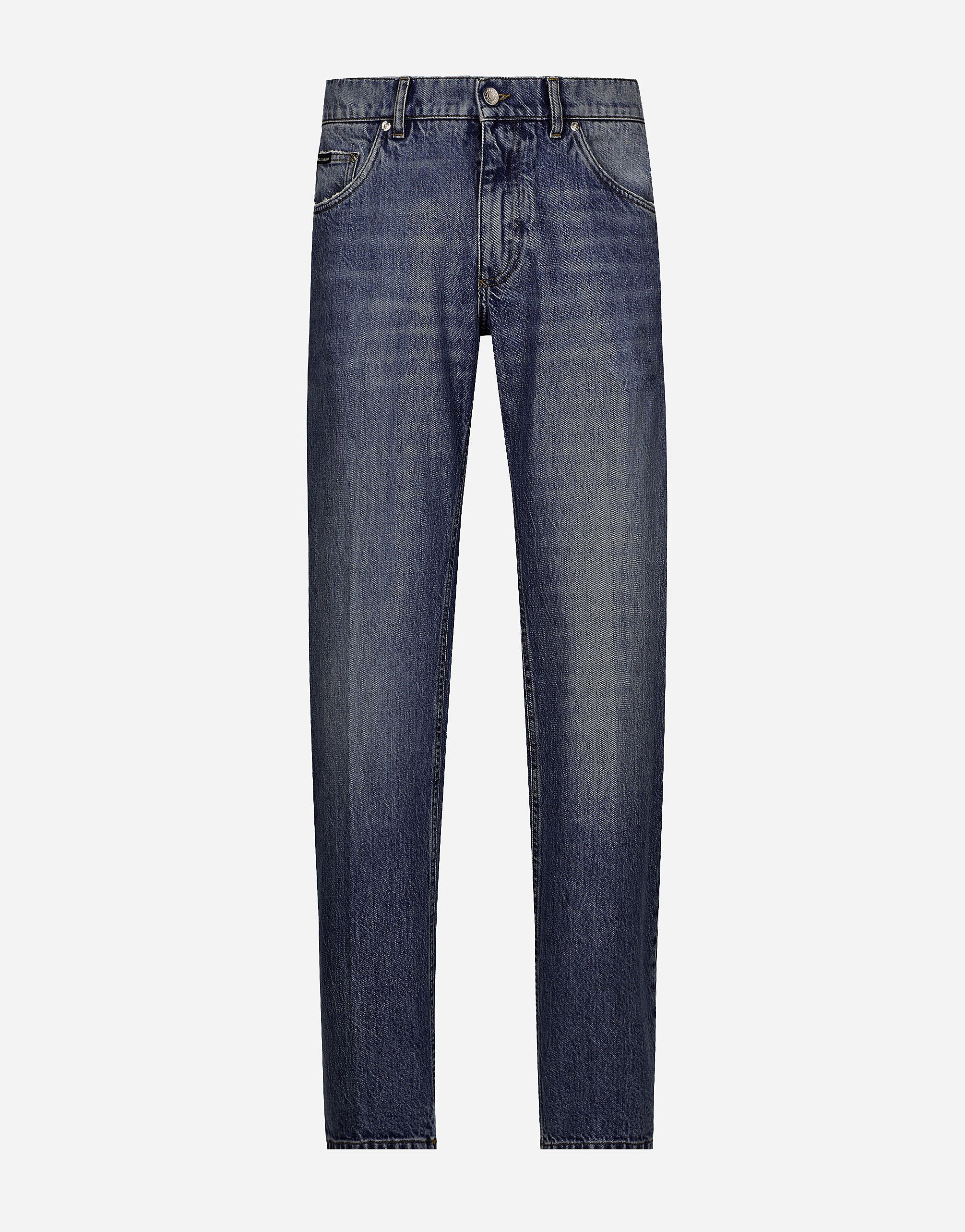 Jeans homme avec broderie top