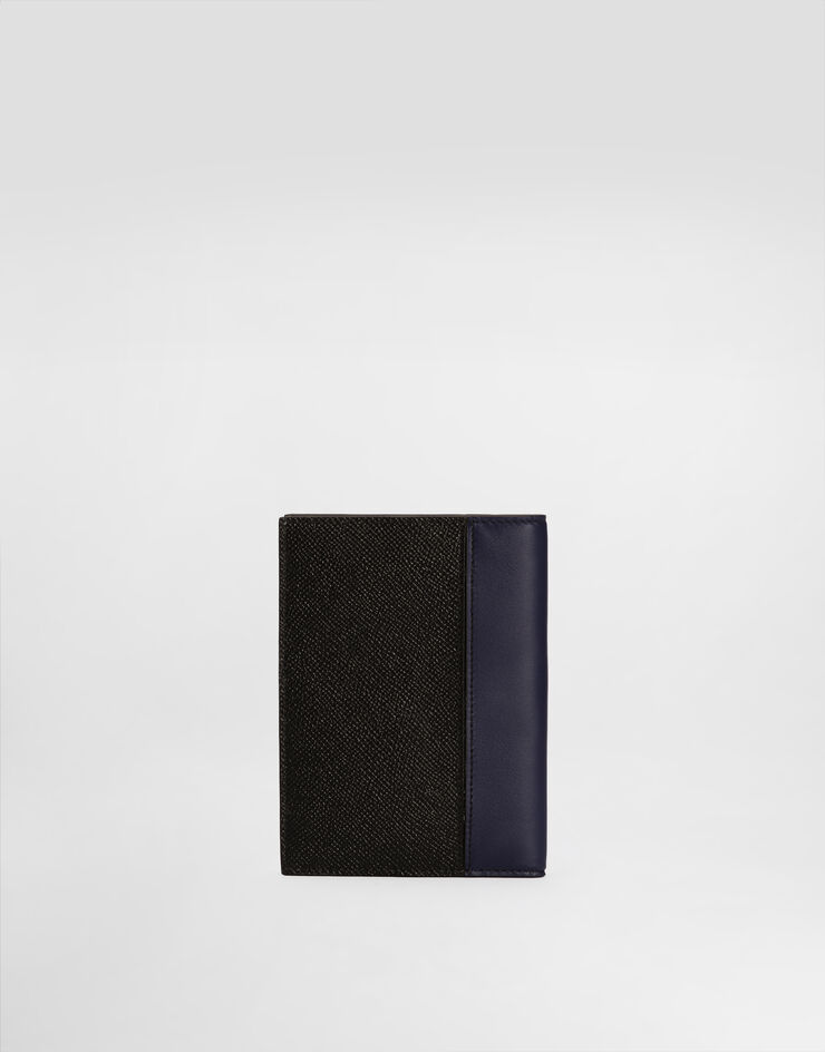 Dolce & Gabbana Funda para pasaporte de dauphine Negro BP2215A6N72