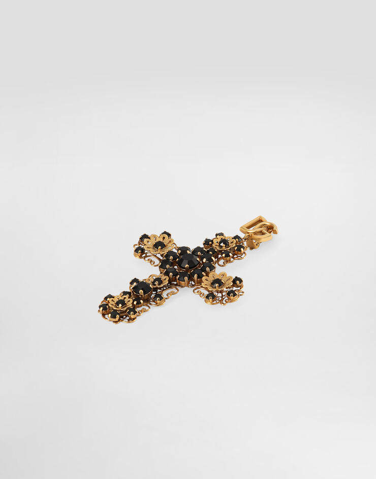 Dolce & Gabbana 花丝工艺十字架耳环 多色 WEP4C4W1111