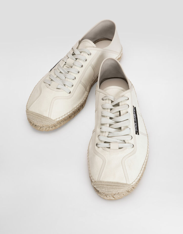 Dolce & Gabbana Espadrilles in split lambskin Dolce & Gabbana Espadrilles in split lambskin White A10914A0762