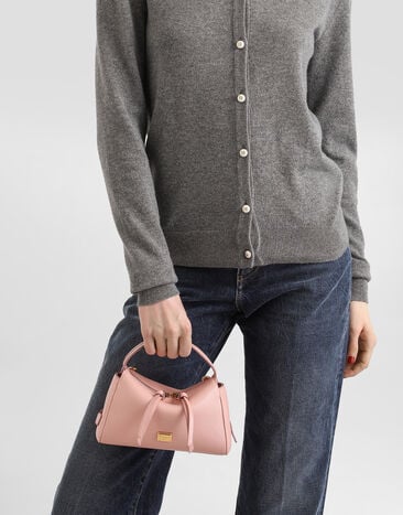 Dolce & Gabbana Mini Vittoria handbag in calfskin Dolce & Gabbana Mini Vittoria handbag in calfskin Pink BB7889A0841