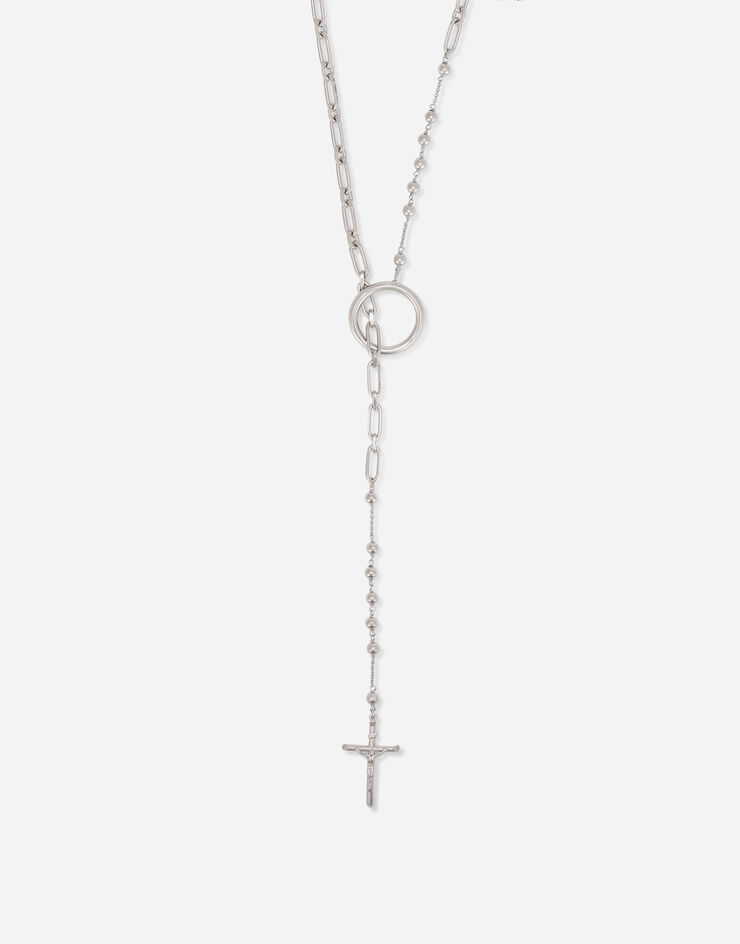 Dolce & Gabbana Cross necklace Silver WNN7S9W1111