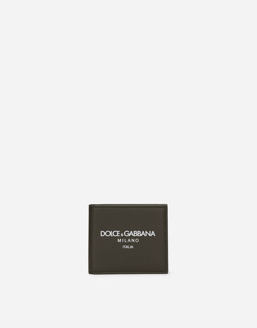 Dolce & Gabbana Calfskin bifold wallet Print BP3294AO667