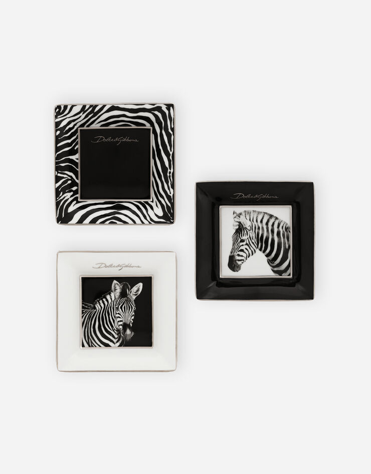 Dolce & Gabbana 자기 장신구 트레이 세트 - 3개 멀티 컬러 TCCS05TCAFS