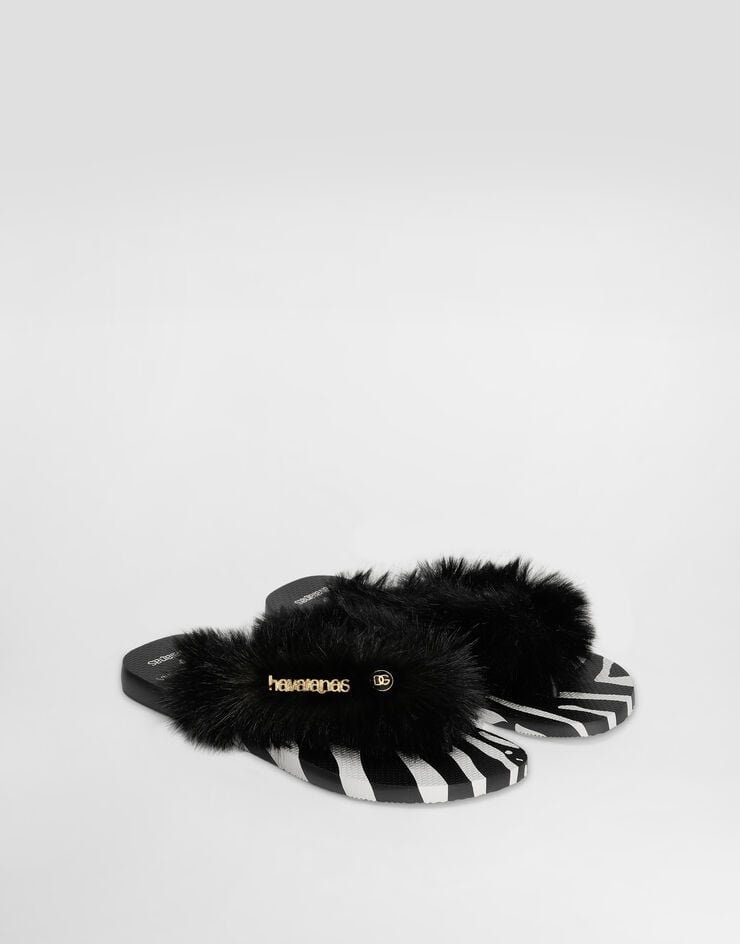 Dolce & Gabbana Dolce&Gabbana x Havaianas Flip-Flop Zebra Multicolor VH0003VH000