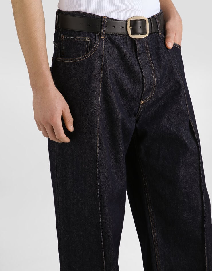 Dolce & Gabbana بنطال دنيم Multicolor GP22HDG8PF5