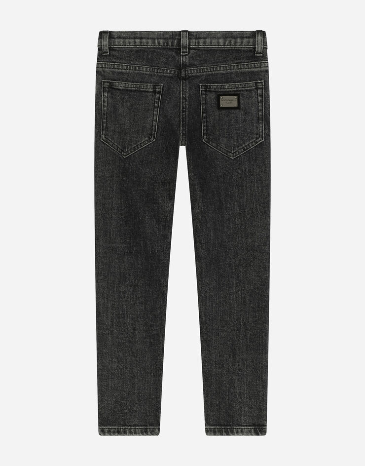 Dolce & Gabbana Vaqueros de denim elástico Negro L52F76LDC28