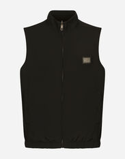 Dolce & Gabbana Reversible vest Black G9ZB4TFJSB6