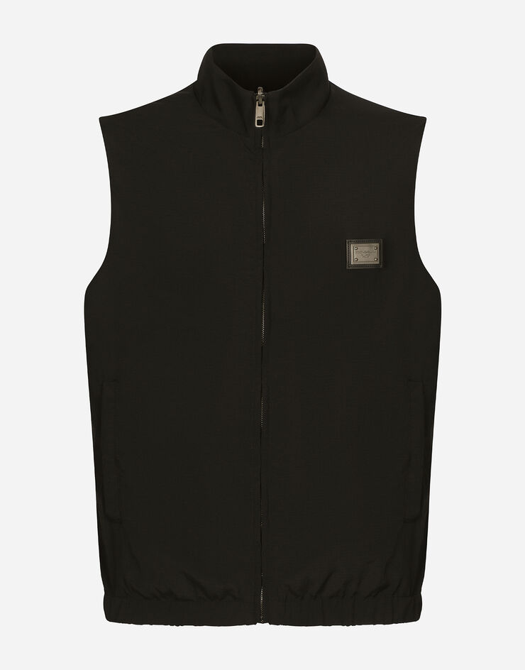 Dolce & Gabbana Reversible vest Black G9AVCTGH478
