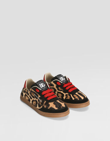 Dolce & Gabbana DG Originals sneakers in leopard-print ponyhair Multicolor DA5267AU202