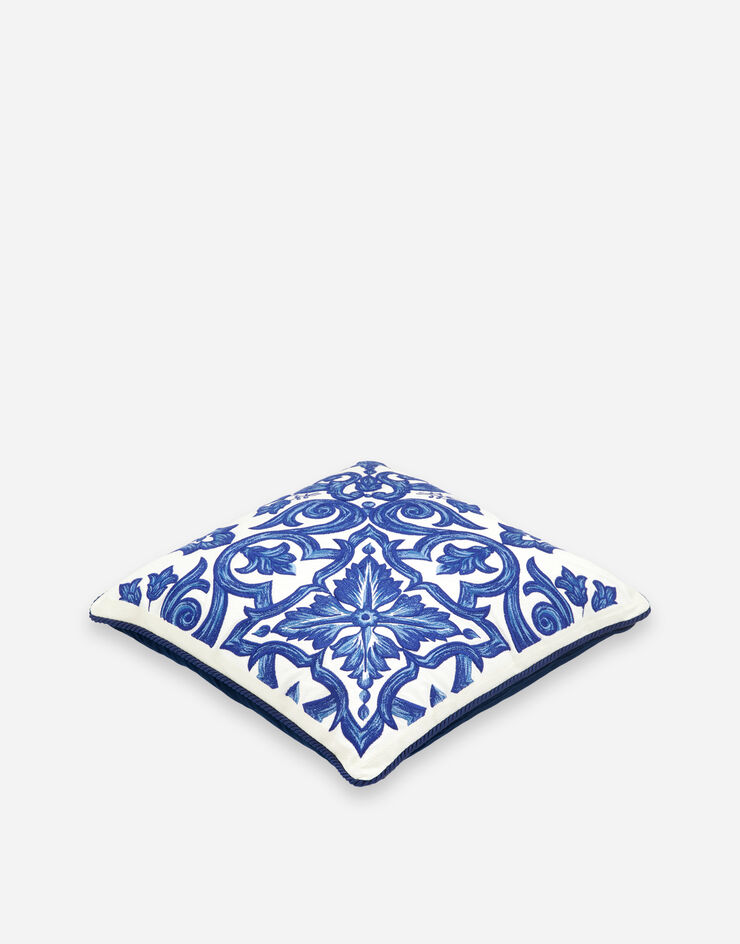 Dolce & Gabbana Embroidered Cushion medium Multicolor TCE015TCABR