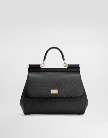 Dolce & Gabbana Large Sicily handbag Black BB6002B1001