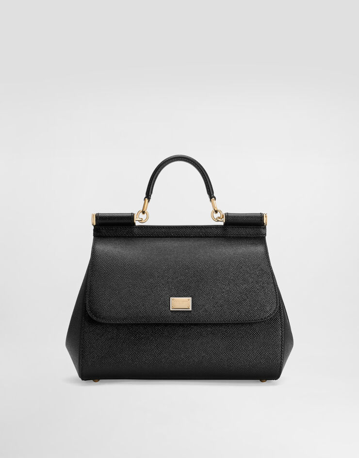 Dolce & Gabbana Bolso de mano Sicily grande Negro BB6002B1001