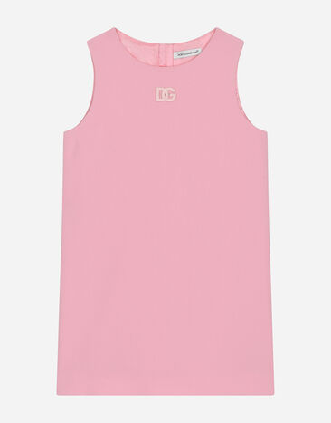 Dolce & Gabbana Cady A-line minidress Pink L5JD8OG7M4U