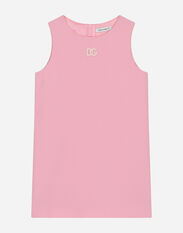 Dolce & Gabbana Cady A-line minidress Pink D11229A1328