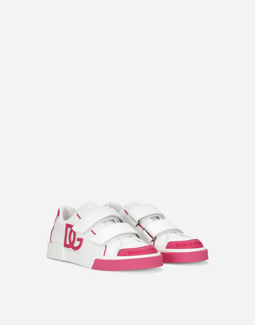 Dolce&Gabbana Calfskin Portofino sneakers Multicolor DA5133A3394