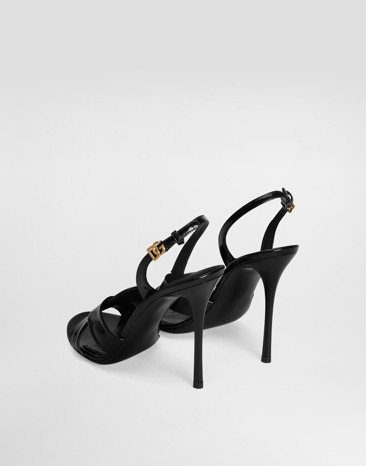 Dolce & Gabbana Sandalias en piel de becerro Dolce & Gabbana Sandalias en piel de becerro Negro CR2088A3P26