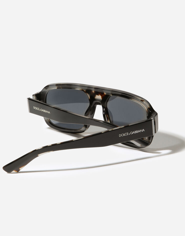 Dolce & Gabbana Sunglasses Costiera Black on grey havana VG4516VP387