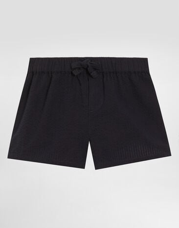 Dolce & Gabbana Cotton bermuda shorts Blue L13Q60FR51F
